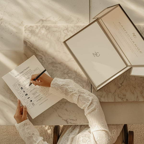 How to Navigate a Name Change After Marriage